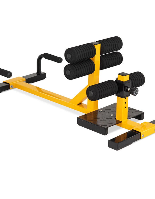 Load image into Gallery viewer, 3-In-1 Sissy Squat Push up Ab Workout Home Gym Sit up Machine Height Adjustable

