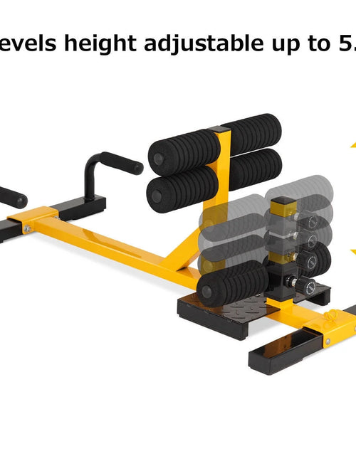 Load image into Gallery viewer, 3-In-1 Sissy Squat Push up Ab Workout Home Gym Sit up Machine Height Adjustable
