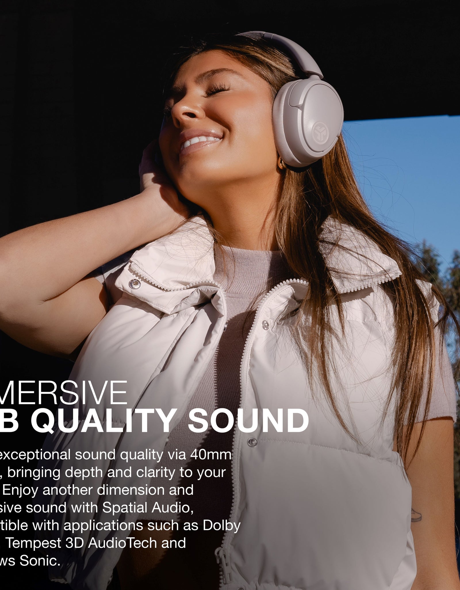 Jbuds Lux Active Noise Cancellation Bluetooth Headphones