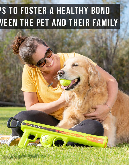 Load image into Gallery viewer, K9 Kannon K2 Juguete Interactivo Para Perro Lanzador De Pelotas
