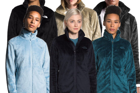 Womens the North Face Ladies Full Zip Osito Fleece Coat Jacket Top NF New
